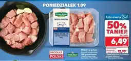 Kaufland Mięso na gulasz z szynki wieprzowej Stoisko Mięsne oferta