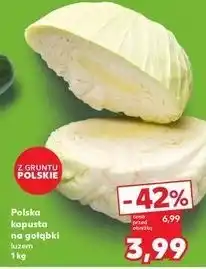 Kaufland Kapusta na gołąbki polska oferta