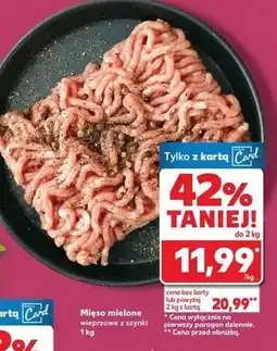 Kaufland Mięso mielone z szynki wieprzowej oferta