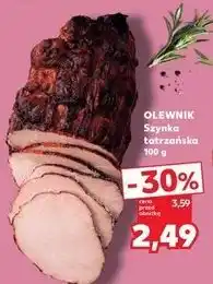 Kaufland Szynka tatrzańska Olewnik oferta