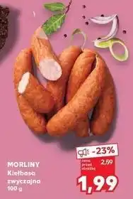 Kaufland Kiełbasa zwyczajna Morliny oferta