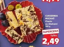 Kaufland Ciasto ze śliwkami Michaś oferta