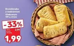 Kaufland Drożdżówka ze śliwką oferta