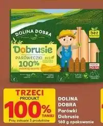 Kaufland Parówki dobrusie z szynki Dolina Dobra oferta
