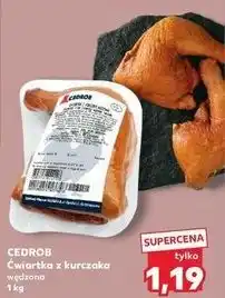 Kaufland Ćwiartka z kurczaka wędzona Cedrob oferta