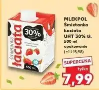 Kaufland Śmietanka 30% Łaciata oferta
