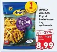 Kaufland Frytki zig zag Aviko oferta