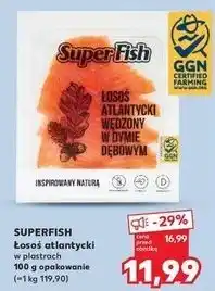 Kaufland Łosoś atlantycki wędzony w dymie dębowym Superfish oferta