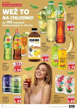 Kaufland Napój green ice tea citrus Fuzetea oferta