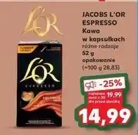Kaufland Kawa w kapsułkach costa rica aquiares L'or Espresso oferta