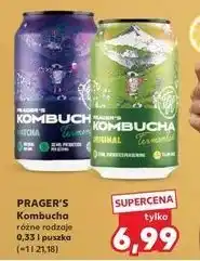 Kaufland Napój kombucha matcha Prager's oferta