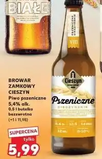 Kaufland Piwo Cieszyn Pszeniczne oferta