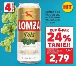 Kaufland Piwo Łomża Pils oferta