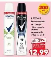 Kaufland Antyperspirant black + white Rexona Invisible oferta