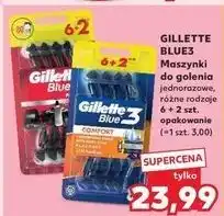 Kaufland Maszynki do golenia Gillette Blue 3 Red oferta