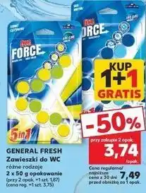 Kaufland Kostka do wc morska General Fresh Blue Force oferta