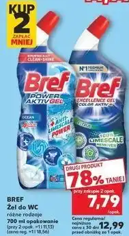 Kaufland Żel do wc citrus Bref Excellence Gel Color Aktiv oferta