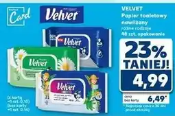 Kaufland Papier nawilżany Velvet Junior oferta