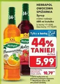 Kaufland Syrop malina Herbapol oferta