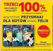 Kaufland Karma dla kota wołowina-kurczak Purina Felix Crispies oferta