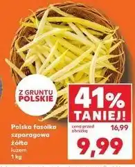 Kaufland Fasolka szparagowa żółta polska oferta