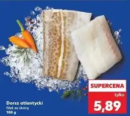 Kaufland Dorsz atlantycki filet ze skórą oferta