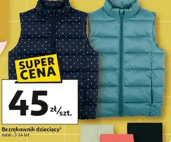 Auchan Bezrękawnik chłopięcy 3-14 lat oferta