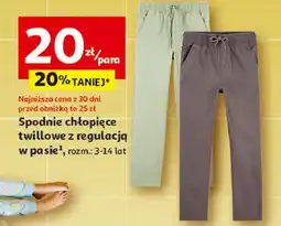 Auchan Spodnie chłopięce 3-14 lat oferta