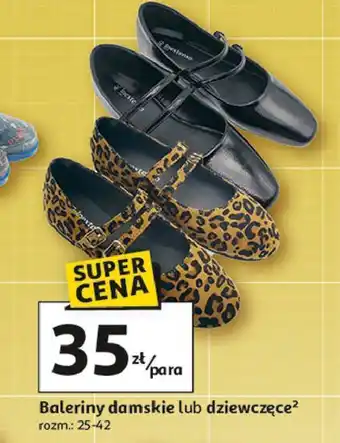 Auchan Baleriny dziewczęce oferta