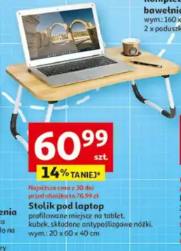 Auchan Stolik na laptopa oferta