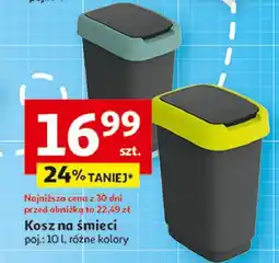 Auchan Kosz na śmieci 10 l oferta