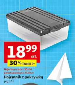 Auchan Pojemnik z pokrywką 7 l oferta