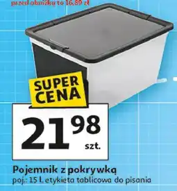 Auchan Pojemnik z pokrywą 15 l oferta