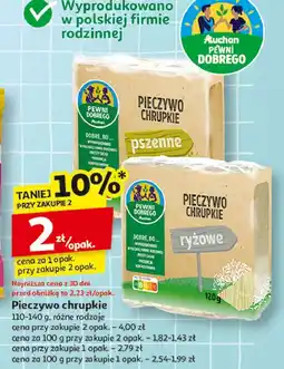 Auchan Pieczywo chrupkie pszenne Auchan Pewni Dobrego oferta