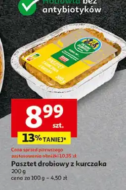 Auchan Pasztet z kurczaka Auchan Pewni Dobrego oferta