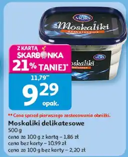 Auchan Moskaliki delikatesowe Mors Ryby oferta