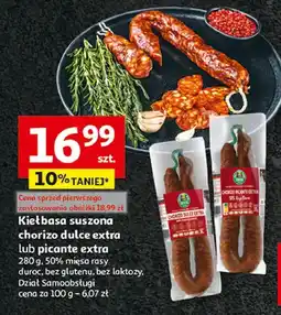 Auchan Chorizo picante extra Auchan Pewni Dobrego oferta