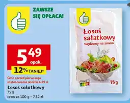 Auchan Łosoś sałatkowy Podniesiony Kciuk oferta