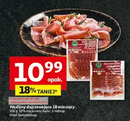 Auchan Schab wieprzowy dojrzewający Auchan Pewni Dobrego oferta