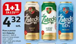 Auchan Piwo Zatecky Cerny oferta