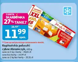 Auchan Paluszki rybne kapitańskie Abramczyk oferta