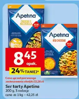 Auchan Ser red cheddar tarty Arla Apetina oferta