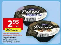 Auchan Jogurt pierot czekolada-orzech Olma Pierot oferta