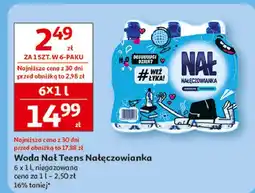 Auchan Woda niegazowana Nałęczowianka oferta