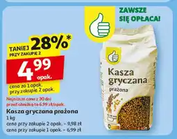 Auchan Kasza gryczana prażona Podniesiony Kciuk oferta