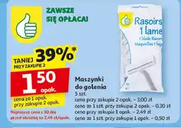 Auchan Maszynki do golenia Podniesiony Kciuk oferta