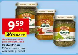 Auchan Pesto rucola Monini oferta