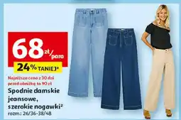 Auchan Spodnie jeansowe damskie 26/36-38/48 Inextenso By Auchan oferta