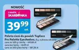Auchan Paleta cieni do powiek pro palette Topface oferta