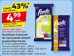 Auchan Ściereczki do kuchni Presto Clean oferta